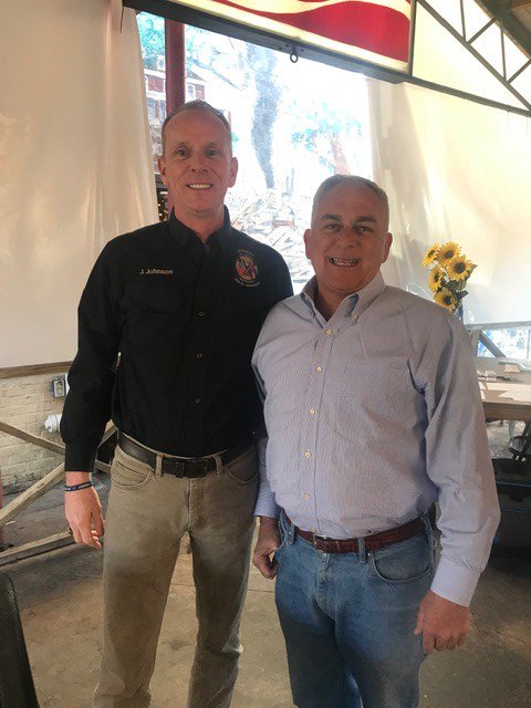 GOYoste's tweet photo. Thanks longtime and new Lee County and Tupelo friends for a terrific campaign event and the warm hospitality you showed my family. We had a great time. #BlueAndGold #VoteYoste @LCSO_MS @tupmayorsoffice @MyTupelo @tupeloparkrec @MSGOP @DJournalnow https://t.co/RtPJcztrlz
