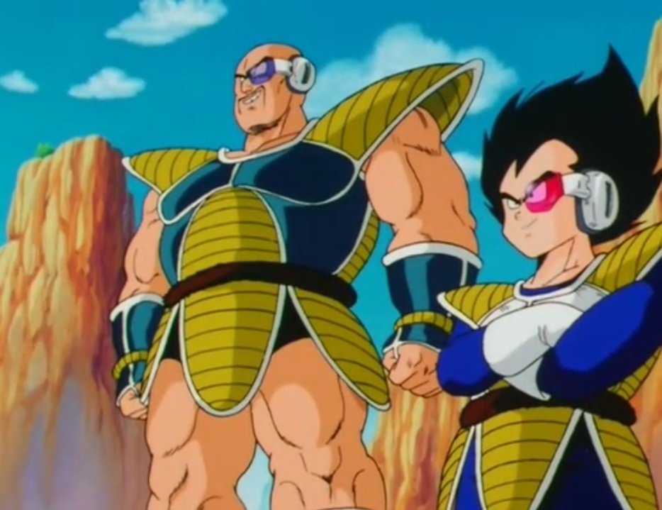 "Procura no destruirlo todo, Nappa.

...Imagina que tu poder se descontrola, y terminas rompiendo las bolas mágicas; entonces ya no podríamos vivir eternamente."