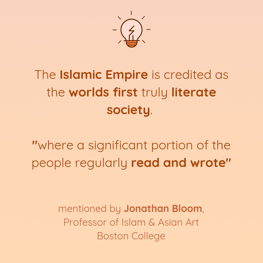 qahlami's tweet photo. In many societies within prominent Islamic civilisations in Madina, Baghdad, West Africa and Spain, it was expected for both men and women to be learnt in various disciplines.
#qahlami #history #islamichistory #worldhistory #jonathanbloom https://t.co/Wkwix7ALFu