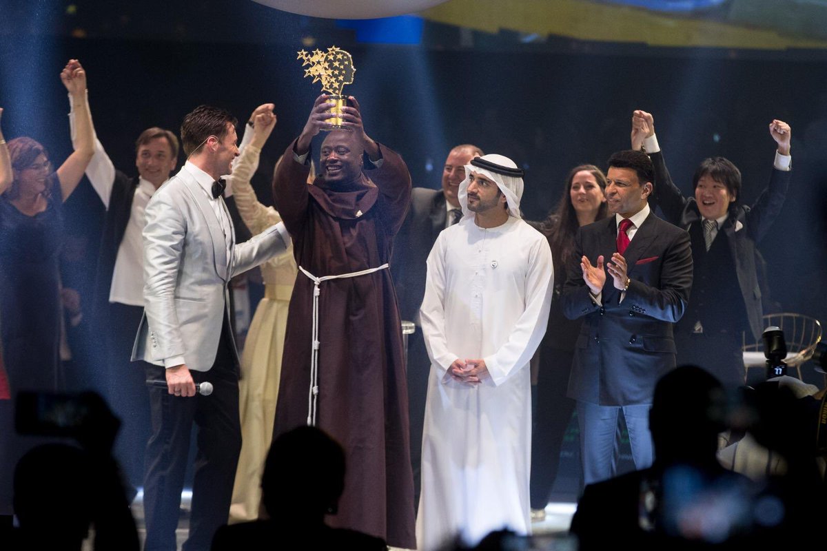 HHShkMohd's tweet photo. Congratulations to @petertabichi from Kenya for winning the Varkey Global @TeacherPrize . Teachers are the pioneers of development and the true change makers. https://t.co/F04TzpWgu1