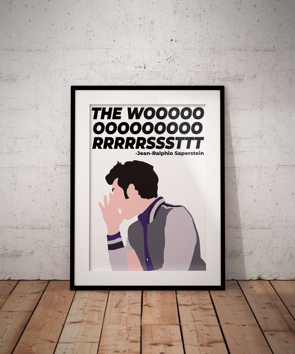 VeryNiceWords's tweet image. We all know that one person... who’s just... The WOOOOOORRRRSSSTT Poster

#parksandrec #parksandrecreation #jeanralphio #theworst #quote #poster #benschwartz #etsy #etsyshop #etsyscout

@verynicewordsdesigns
 etsy.me/2Fs4XfD