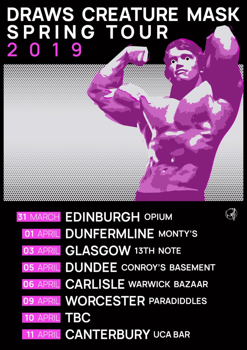 CreatureMask's tweet image. SUNDAY. THE DAY OF ROAST.

We’re kicking off our tour next Sunday (March 31st) @OpiumEdinburgh with @winterThieves_ , North Star Deserter and Soul Fur!

Getcha tickets HERE⬇️
eventbrite.co.uk/e/edinburgh-dc…