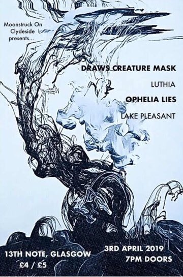 CreatureMask's tweet photo. Date #3! Playing @the_13th_note with Luthia, Lake Pleasant and Ophelia Lies!

TICKETS?! Yes please!
https://t.co/BJUfOk00Dx https://t.co/0iTzhkvU2P