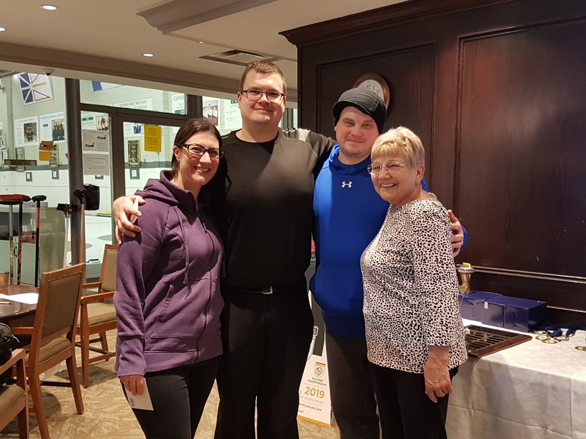 jpoupore's tweet photo. A great day of curling at the 2019 BMO Funspiel. Thanks to all who attended.  Hope a fun day was had by all.  Congrats to the overall champions Team Gregory!

#BMOCURLING https://t.co/kwa3t6cmna