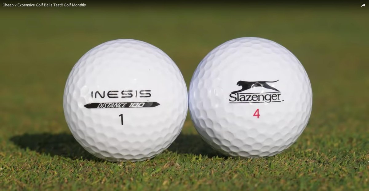 inesis 100 golf balls review