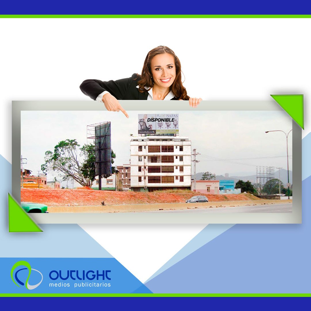 outlightve's tweet photo. ¿Listo para estar a la  vista de todo? En la Autopista del  Este, Sentido Sur- Norte . Valencia, Edo. Carabobo. Tenemos el espacio ideal para que tu marca se exhiba por todo lo alto. 

Contactanos: (0412) 2853750 Asistentedeoperaciones@outlight.com.ve https://t.co/HvbEaXanmi