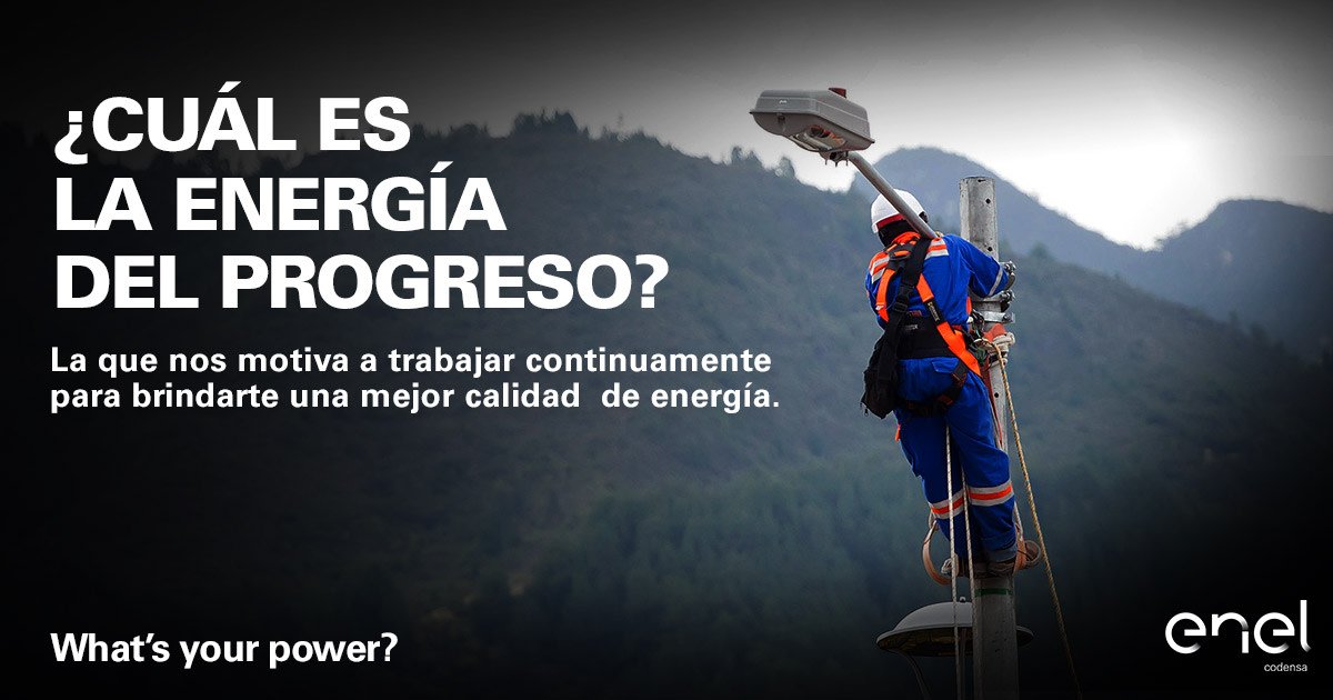 EnelColombia's tweet photo. Modernizamos nuestra infraestructura eléctrica y realizamos mantenimientos en nuestras redes para reducir las interrupciones en el servicio de energía. Conoce aquí las fechas y los lugares de los próximos mantenimientos 👉 https://t.co/86e2Gq5OfR
#EnelColombia #CuálEsTuEnergía https://t.co/xVpC7zC9O8