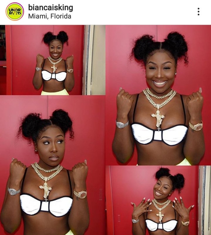 neilnicholson's tweet photo. That beautiful brown skin bombshell known as @BIANCAisKING #bongod 💘 https://t.co/2ypOYwqsoA