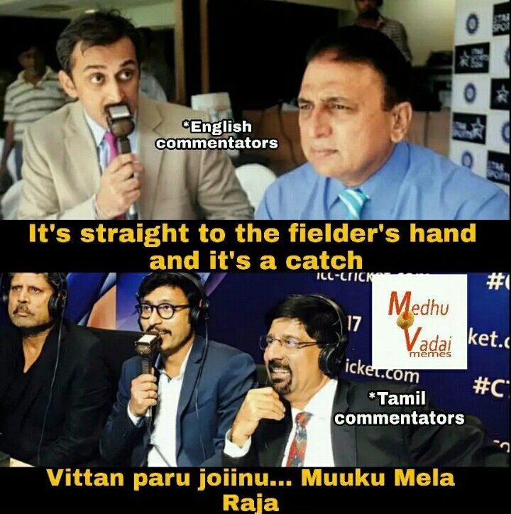 thiru_vimal's tweet photo. Best translator is👉 #Chikaa and #RJBalaji 😂😂😂😂👌
#staraikelungal #StarSportsதமிழ் https://t.co/y6ghhLayhR
