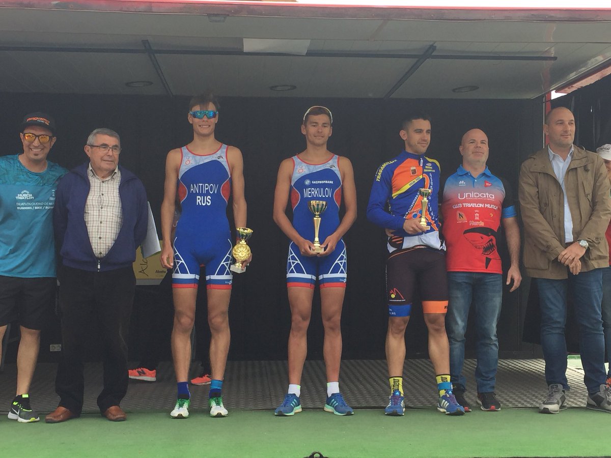 🥇Soledad Martínez y Merkulov, campeones del VI Duatlón Ciudad de Murcia. 🥈Cristina Moreno y Antipov, han quedado subcampeones y 🥉Amelia Ayuso y Álvaro Franco han quedado terceros