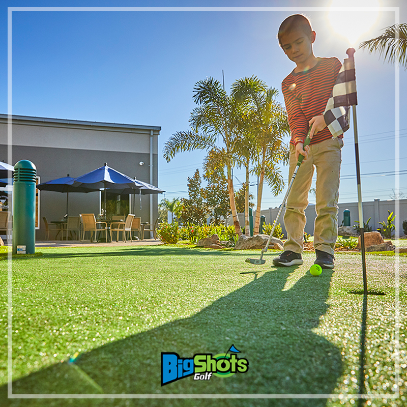 BigShotsVB's tweet image. 👧👦 Is your little one too small for the driving range? No worries! 👧👦

Enjoy BigShots LittleShots course. The miniature 18-hole putting course is perfect for any skill level and any age. 

#LittleShots #sundayfunday #familyouting #BigShotsGolf #verobeach #indianrivercounty