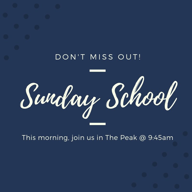 fsbcstumin's tweet photo. You’re not too cool for Sunday School. 

#GroupTime #BringFriends #sundayschool #thepeakofyourweek https://t.co/vdQl5rf3cW