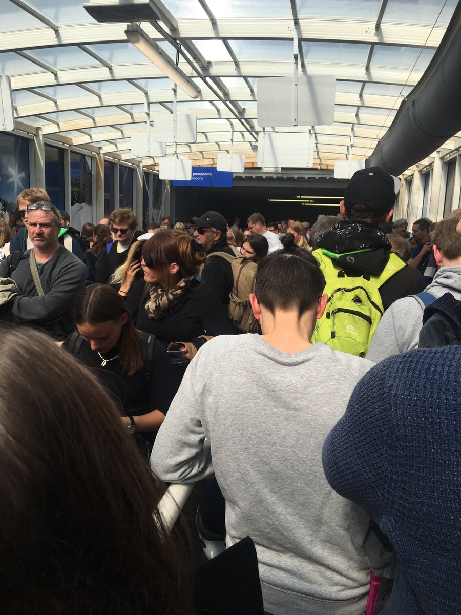 cherrybarn's tweet photo. Security at Grenoble Airport absolutely shocking! https://t.co/aM80R7Sa1J