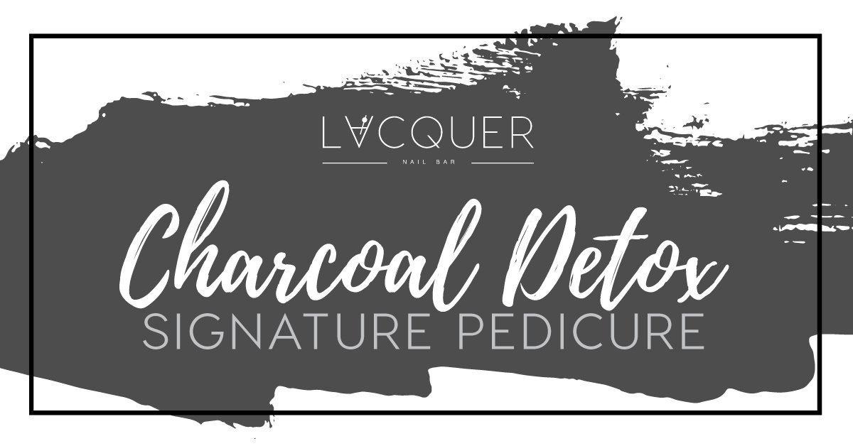 LacquerNailBar's tweet photo. ⚠️  #Upgrade Alert  ⚠️ 
All month long, when you come in for a #pedi, upgrade your service to a #charcoal detox at a discounted price! Hurry up and get one before we run out! #GetNailed #LacquerNailBar #detox #freebies https://t.co/Qc7MhSx6qj