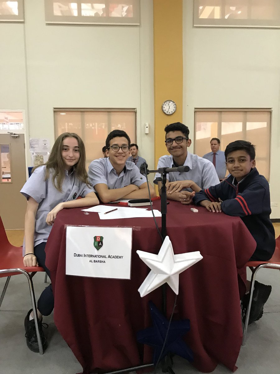 DIAB_Science's tweet photo. Our science dep was very proud to escort 4 of our Grade 8 students to the #AcademicOlympiad today in #RWA where our students came joint 2nd with #DIAEH Congratulations to our fantastic students #DIABThinkers #DIABCommunicators Thanks to @DIAB_Maths @DIAB_English for their help https://t.co/fxw37xOwxN