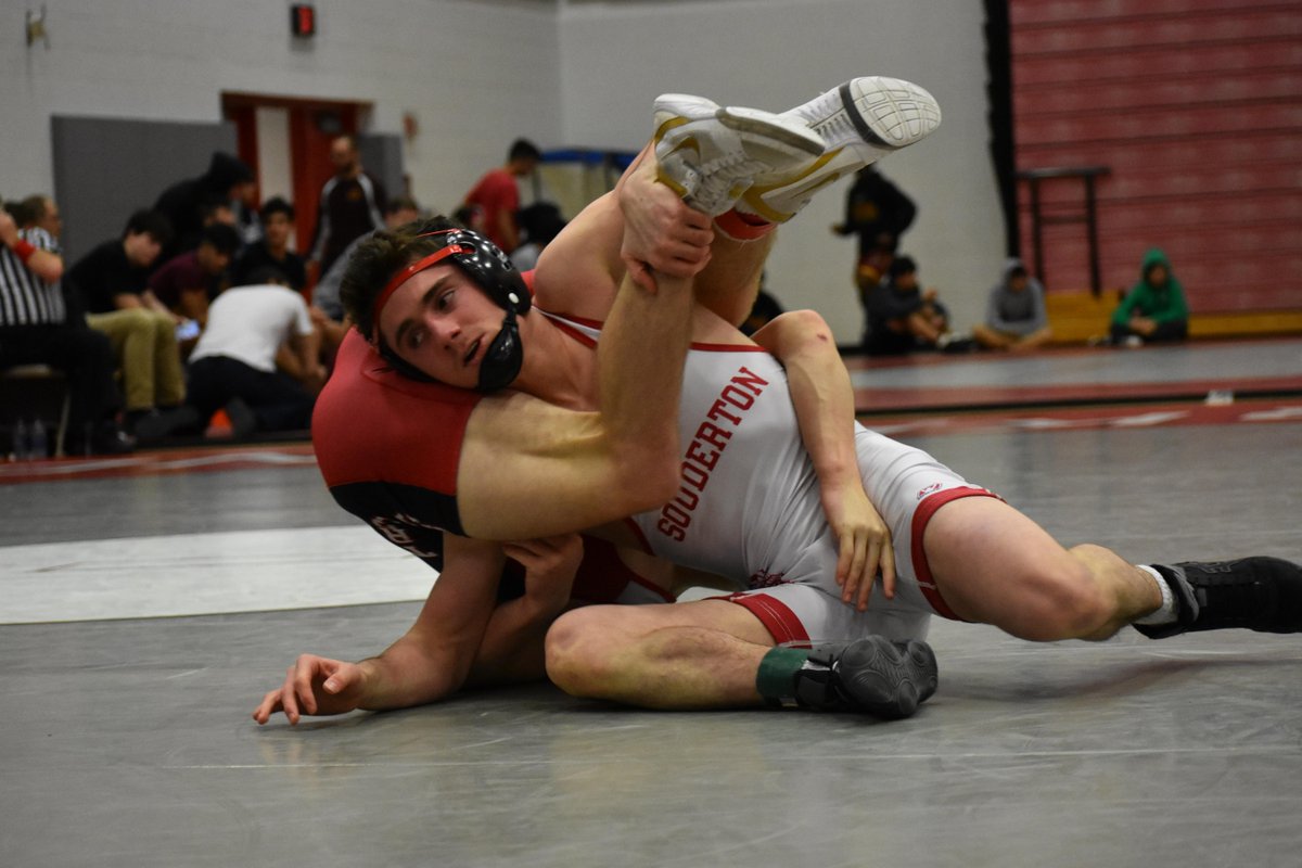 HSGameOn's tweet image. Meet the 2019 All-Intell Wrestling team, including Wrestler of the Year Tyler Williams of @BigRedWrestle — bit.ly/2HLLwBs