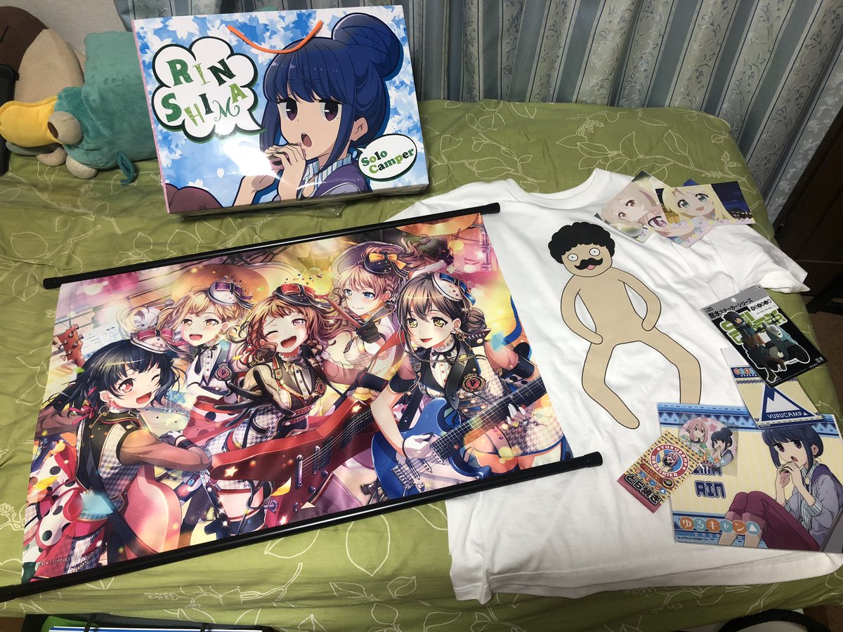 ryooooton's tweet photo. 戦利品きもてぃー。
#アニメジャパン
#AJ https://t.co/d6LQaDaa85