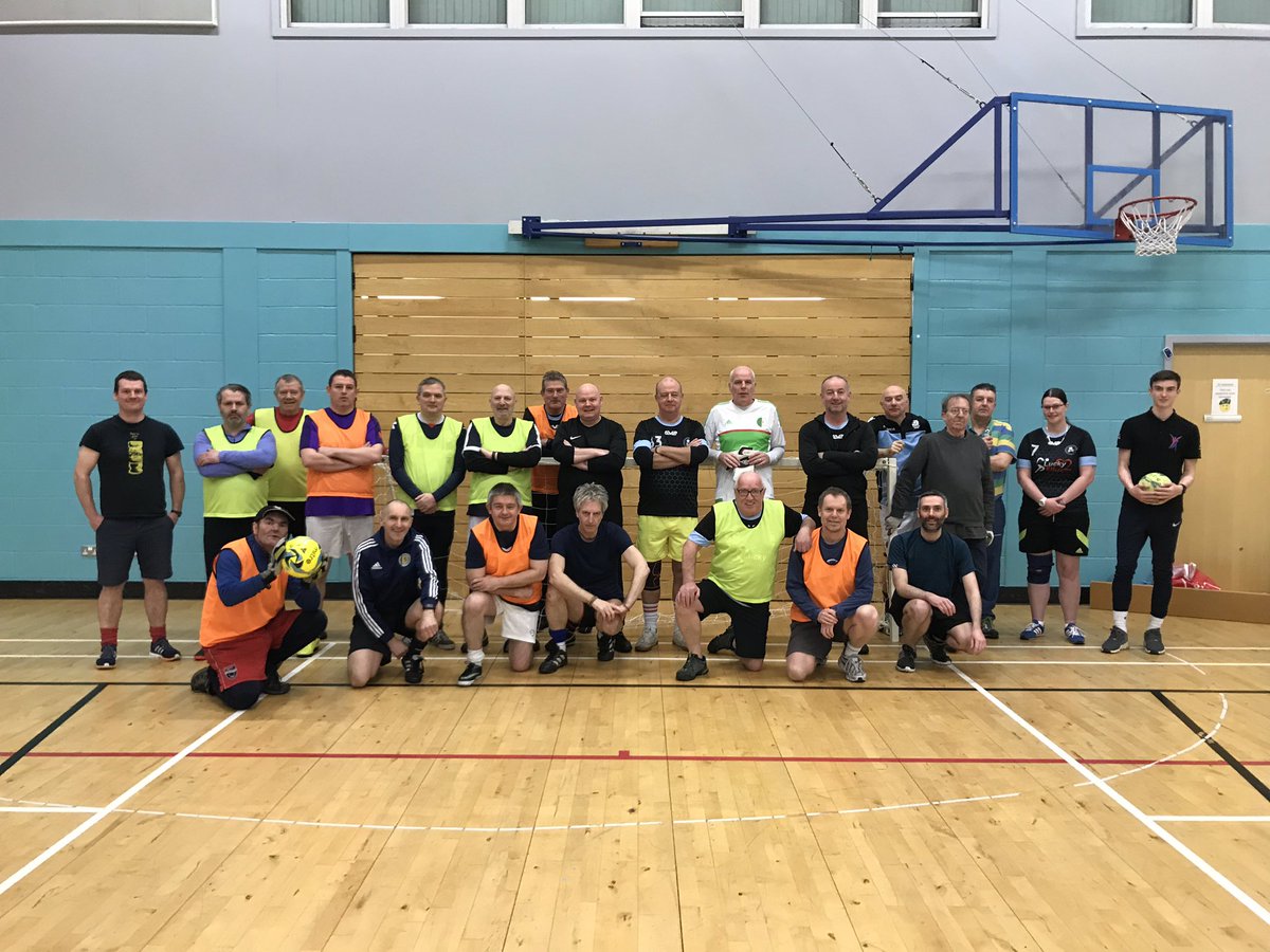 Walking football tournament in Portree is underway!! Great to have @RossCounty walking football team over too!! #walkingfootball #golivegetactive #communitysporthubs #youngambassadors