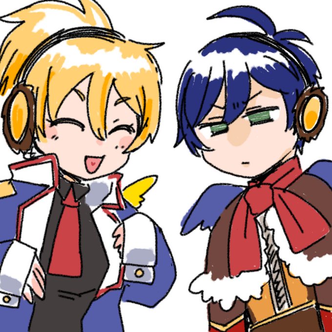 シャックスとマルファス
衣装交換 