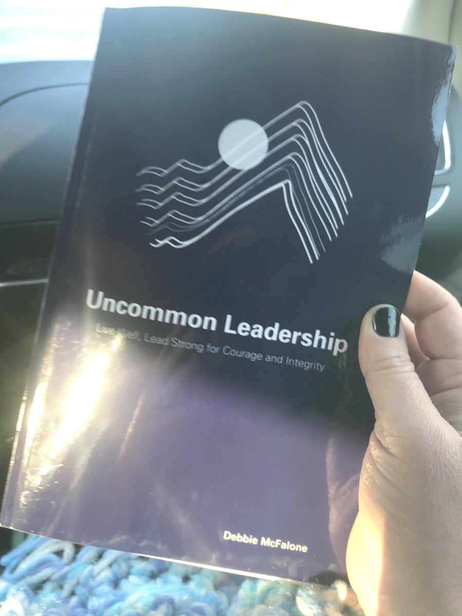 MPSbiedermann's tweet photo. I’ve been looking forward to taking the time to read this one!! #SpringBreakRead @debbiemcfalone #courage #integrity https://t.co/SIjKQyqKZ6
