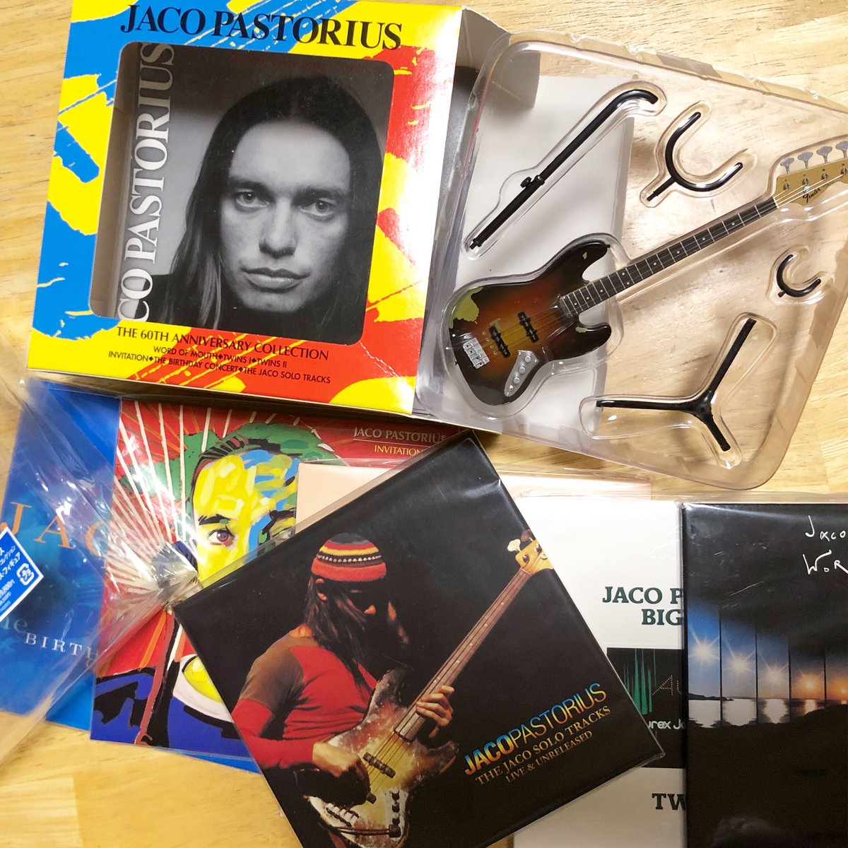 on Twitter: "Jaco Pastorius The 60th Anniversary Collection (2011) Five albums + “Jaco Solo Tracks”(compiled by Peter Erskine), 72page booklet, and miniature Bass Figure. #jacopastorius #bassist #warnermusicjapan https://t.co