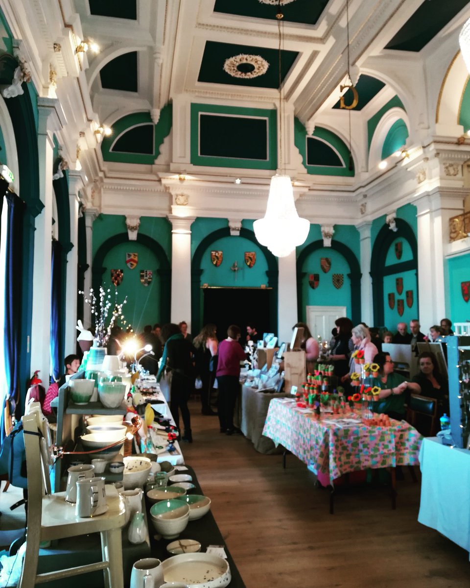 Here I am at <a href="/SalvagedNorfolk/">bluebirds_handmade_market</a> today at the beautiful Great Yarmouth Assembly Rooms until 4pm.
It's always sunny when I do this market and today is no exception. Might pop to the beach when I'm finished here!