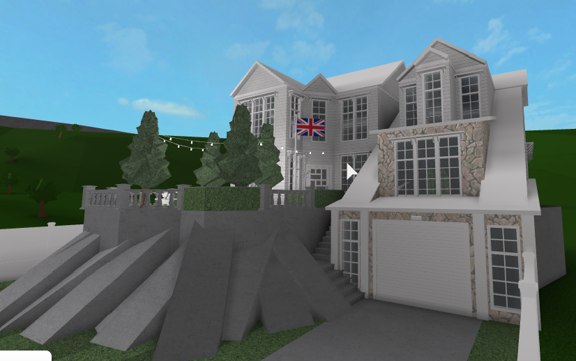 Bloxburg Hillside Mansion