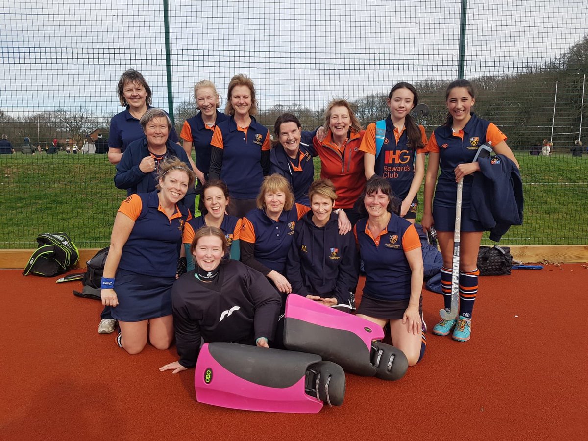 SportsSHS's tweet photo. Lovely to see @SurbitonHigh and @SHSGreenSilver girls in various end of season photos. Just a few of the ones on social media... Thanks to all our local clubs for everything you do for our girls #SHSHockey 💚🏑 https://t.co/kQzf9A8M0T