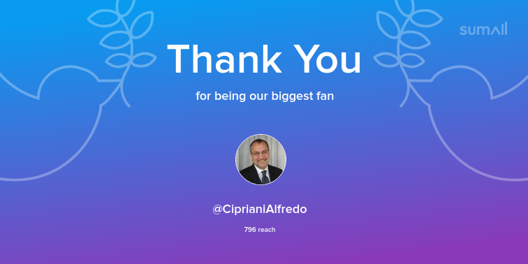 JNinivaggi's tweet photo. Our biggest fans this week: @CiprianiAlfredo. Thank you! via https://t.co/KGzzdf2vOH https://t.co/QhSaK6Fm2U