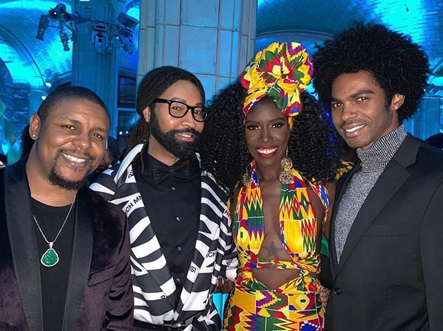 tytryone's tweet photo. 🖤Repost @iamseanfrazier
・・・
@face.africa #WashGala2019 w/ the team @luckychurch @tytryone - WE ❤️ this QUEEN @badassboz - #TheModelCEO @smfglobal https://t.co/sWeM81QR8h https://t.co/dWkKoT7IEo