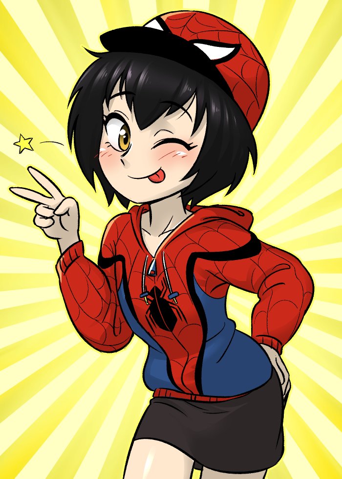 RoboSpiderLoli's tweet image. "My name is Peni Parker. I'm from New York in the year 3145. I have a psychic link with a spider who lives inside my father's robot. And we're best friends!"

&amp;gt; Spider-Verse RP

&amp;gt; Mostly Non-Lewd

&amp;gt; Ships w/chem

&amp;gt; Loves Pizza

&amp;gt; No Rape

&amp;gt; No Nudes

&amp;gt; Marvel RP

&amp;gt; RT?

&amp;gt; Like?