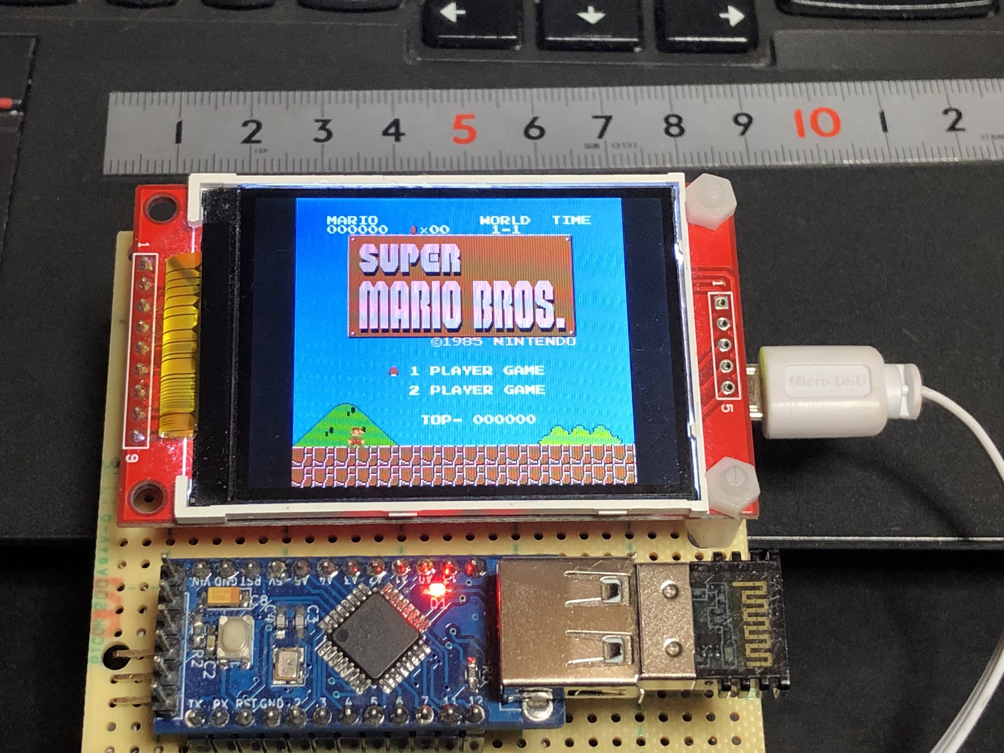 こたっく ここ数日stm32マイコンでファミコンのエミュレータ作ってた 流石に1から全部は難しいと思ってネットにあるpc向けの エミュのコードをベースにして作ったら60fps欲しいところ7fpsしか出せなかった 当たり前 T Co Dtqfydaavv Twitter