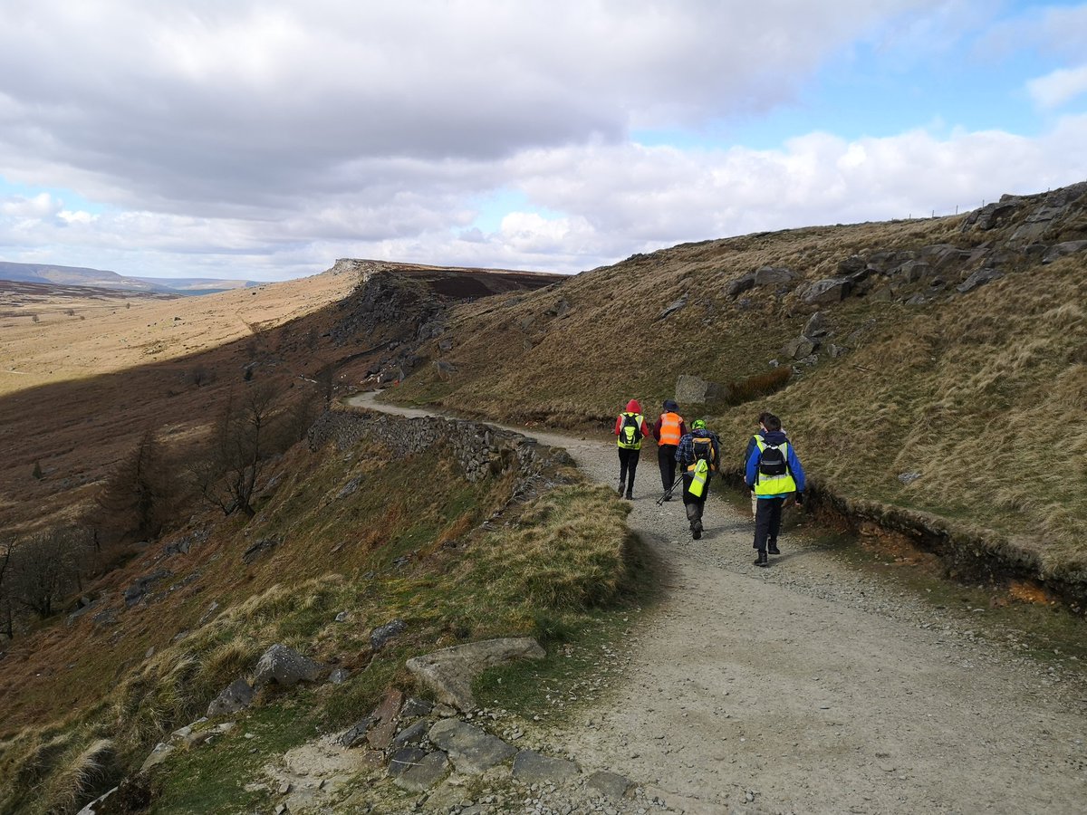 Lovely day for a bit of hill walking. But would they have gone the right way of we weren't here? #iScout #NavigationSkills