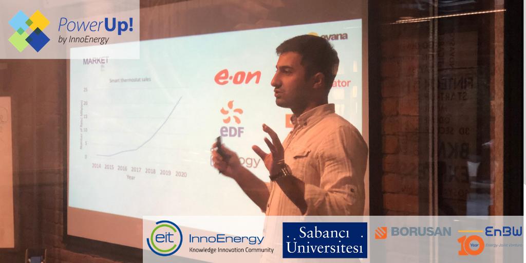 sucool's tweet photo. On the last session of the PowerUp! Bootcamp, entrepreneurs are rehearsing their pitches and getting feedbacks from Bartlomiej Tokarski from @InnoEnergyCE and Monika Zmuda from PROIDEA. #powerupturkey https://t.co/xNbKNcsibO