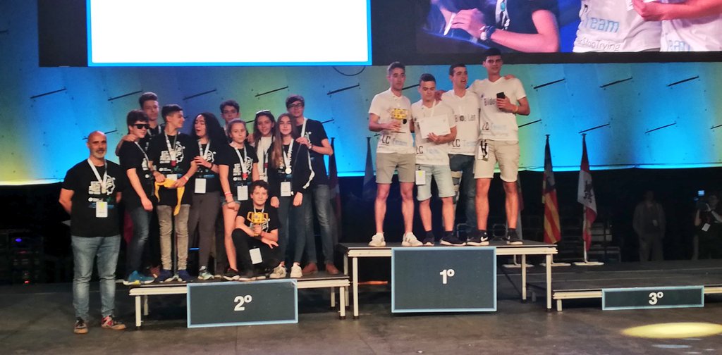 Premios #FLLGRANFINAL 

🥈Segundo Premio al Profesionalismo Cordial: JISA Team - FLL Barcelona

🥇Primer Premio al Profesionalismo Cordial: LC Team - FLL Burgos

#INtechTenerife #Tenerife2030