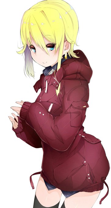 ぱつきん #イラスト 