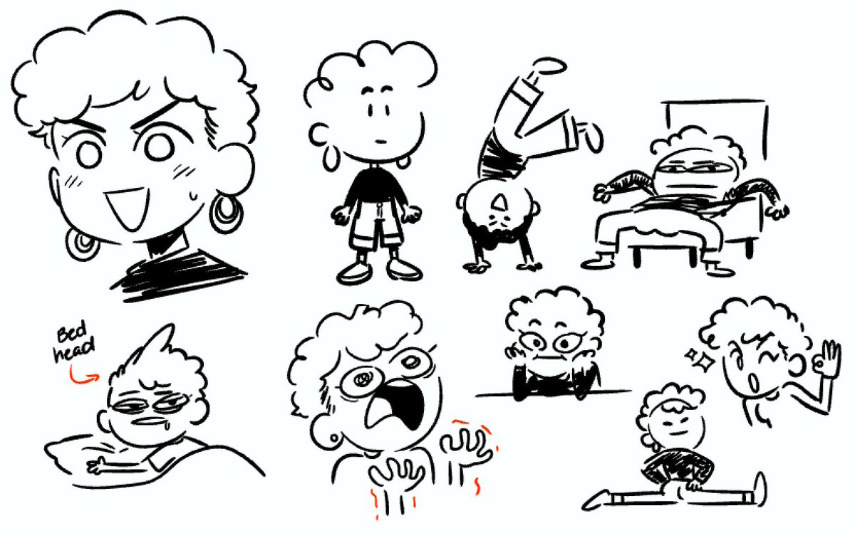 oops it's 630am and i haven't slept yet here's doodles of me 