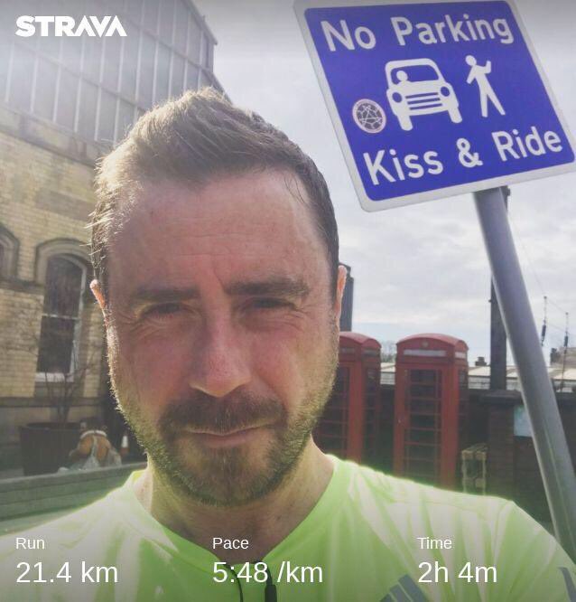 Kev_C_Murray's tweet image. ‘Yeah I’ll just go for a run and pick up the car after a heavy weekend in Manchester’ #urgh #strava