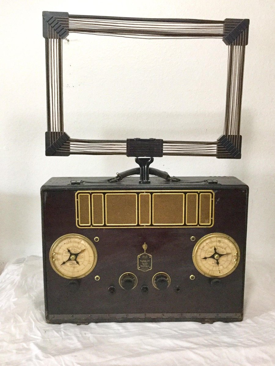 Pick of the day: RCA Radiola 24 Portable Radio Antique 1924 c1924
tias.com/rca-radiola-24…