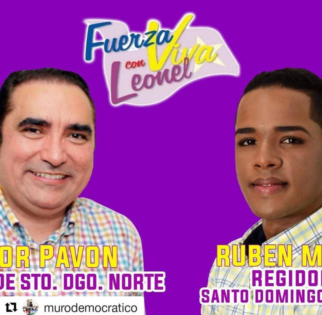 fvconleonel's tweet photo. Ruben Moya, regidor Santo Domingo Norte #fvconleonel #fl2020 https://t.co/K60pMckKOF
