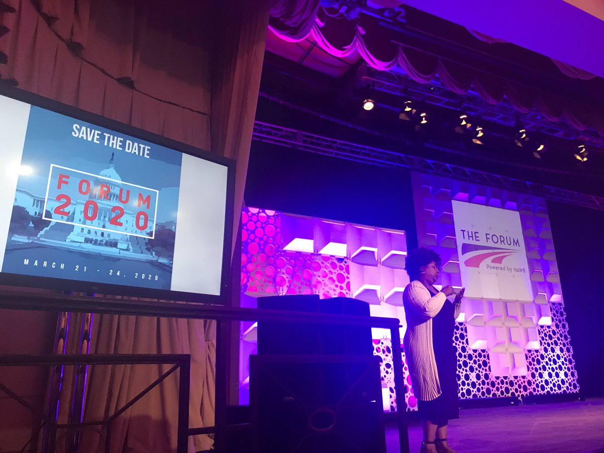 ForumByNAWB's tweet image. FORUM 2020 is already on the books!