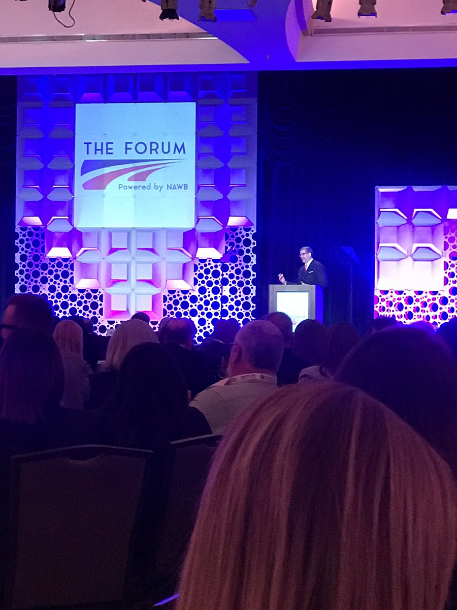 JamerSaurus's tweet image. “Proving Americans w/ access to a national workforce system...we (workforce professionals) are the catalyst for change...” Powerful words from @RonPainterNAWB to begin @ForumByNAWB 👍🏽 #workforcedevelopment