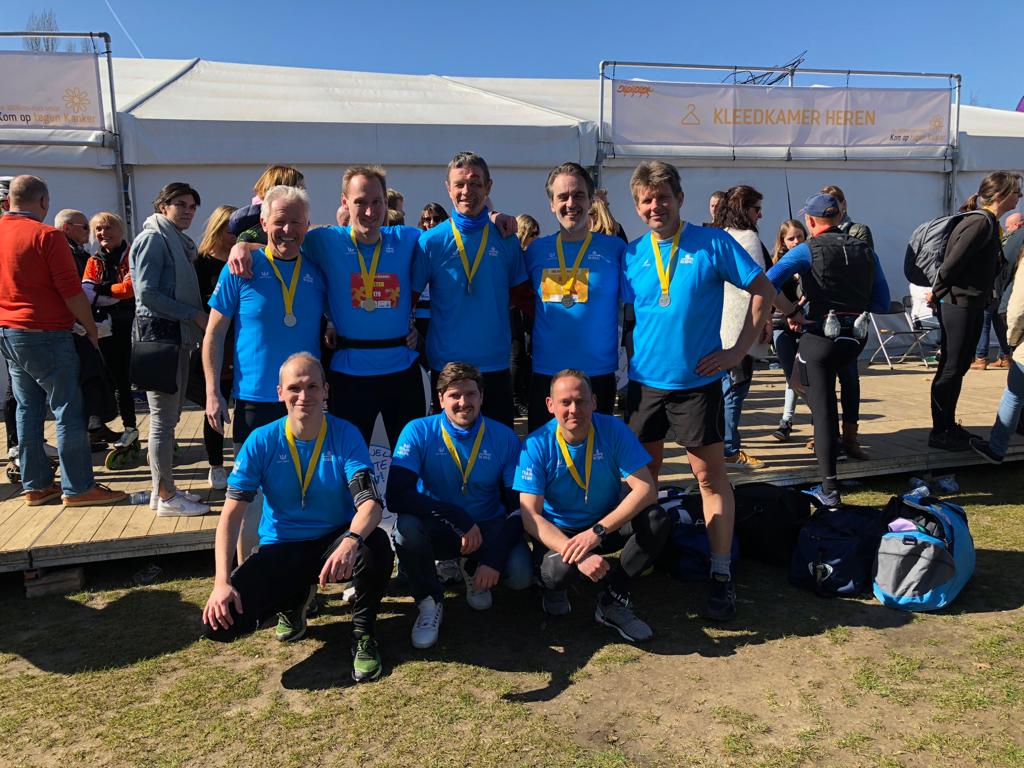 diskepperio's tweet photo. Mission accomplished #de100kmrun @KOTKanker https://t.co/mNmA0GvPyk
