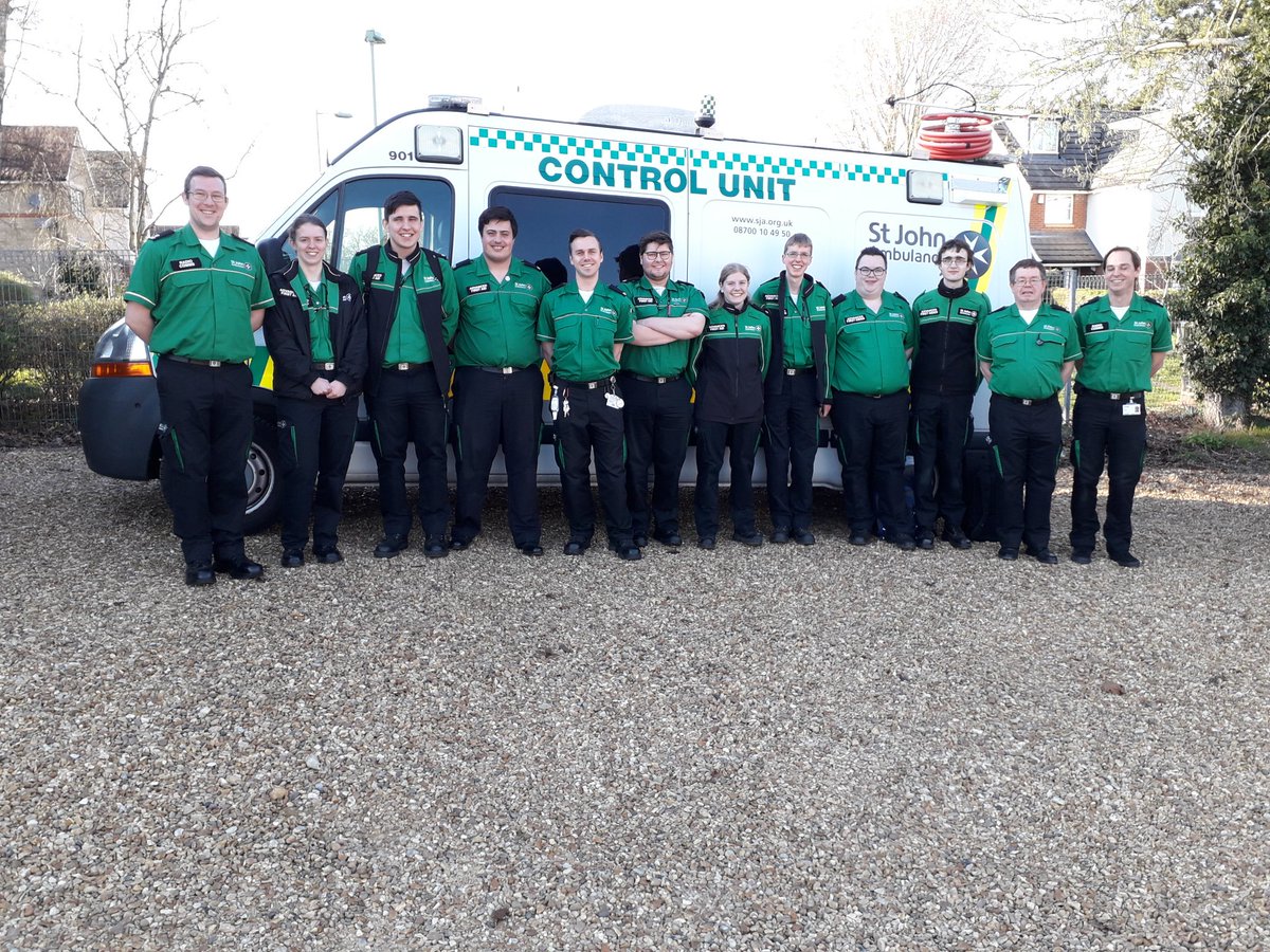 stephen_kahn's tweet photo. Congratulations to the newest control operators still smiling after completing the #controlservices training @SJAEastComms @SJAEast #mysjaday #teamwork. Now for everyone to get out on events &amp; put into practice. https://t.co/IlMEg71EPv