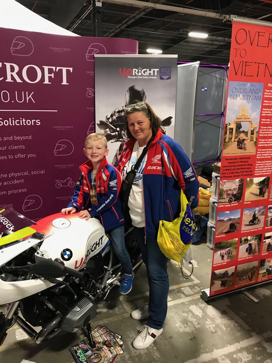 MaryLomas5's tweet photo. Trike riders enjoying the ⁦@BikeManchester⁩ show today ⁦@thorneycroft_uk⁩ ⁦@UpRightDerbys⁩ https://t.co/VaYJs0jLck