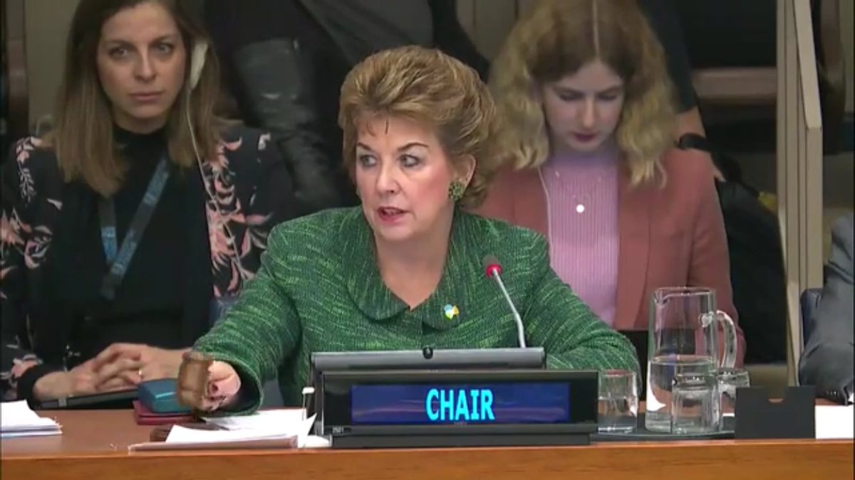 EUatUN's tweet photo. That's a wrap! The Commission on the status of Women adopted Agreed Conclusions this week. 

And the #EU is fully committed to turning these ambitious recommendations into actions.

#EUatCSW63 @UN_CSW https://t.co/IsMnhJjfw4