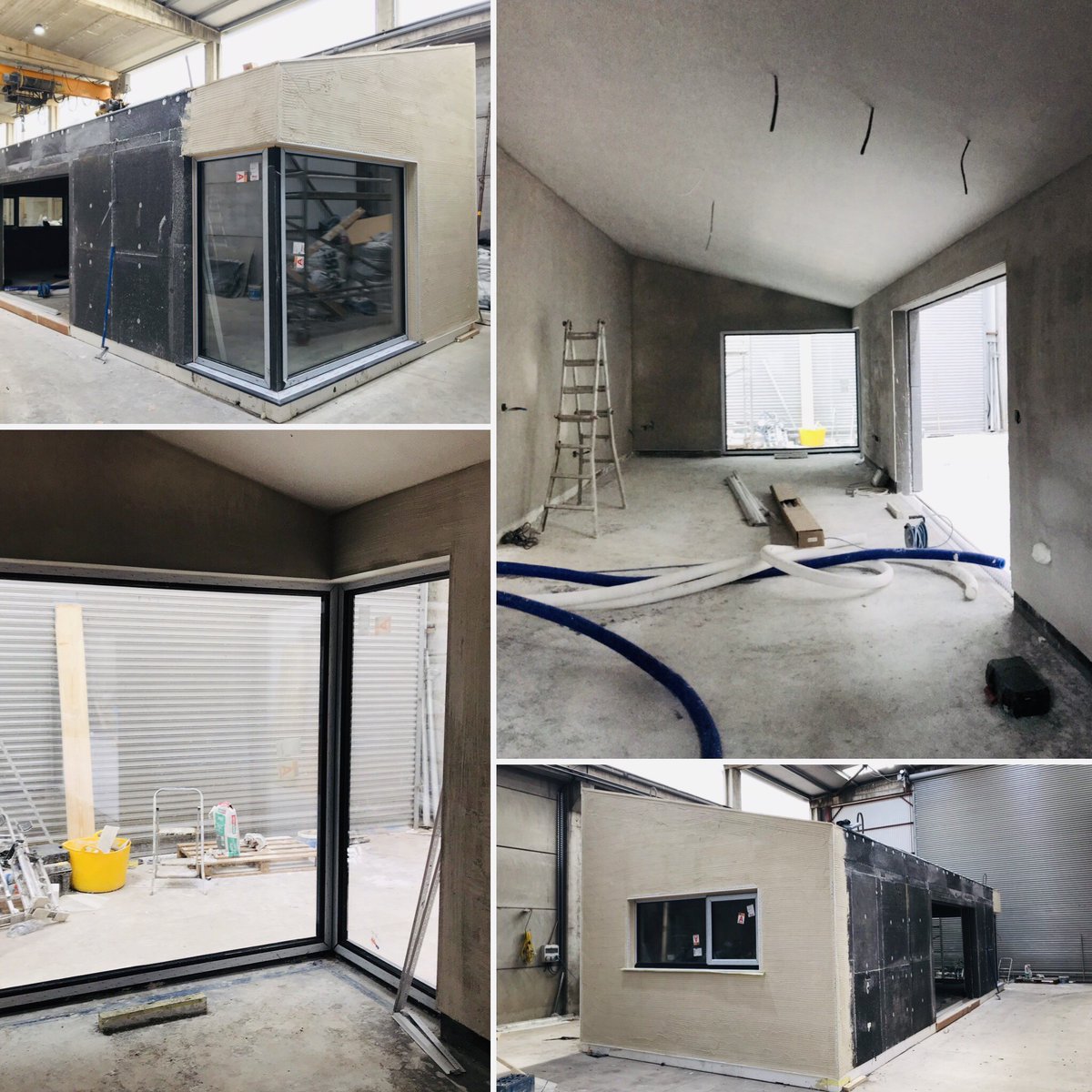 BuildWrightMCH's tweet photo. Holly House progressing nicely through production. Module 1 receiving the finishing touches this week and Module 2 ready to begin internal fit-out. Some lovely details in this two bedroom home.
#concretebuilt #buildsmart #buildwright https://t.co/omSyjkQ55V
