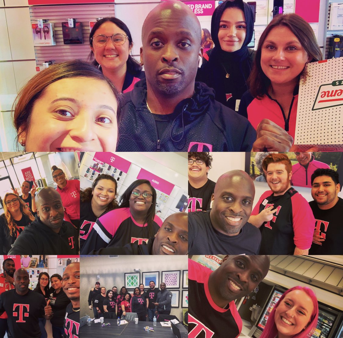 OmarMJones's tweet photo. It never gets old... enjoyed last week with the North Georgia and Nashville teams‼️ #Spark4Life #NorthRegion #StrikeZONE2.0 #T-Mobile #☝🏾Team #WeWontStop #positivevibes #MotivatedToWinning https://t.co/FXnBRH9b2L