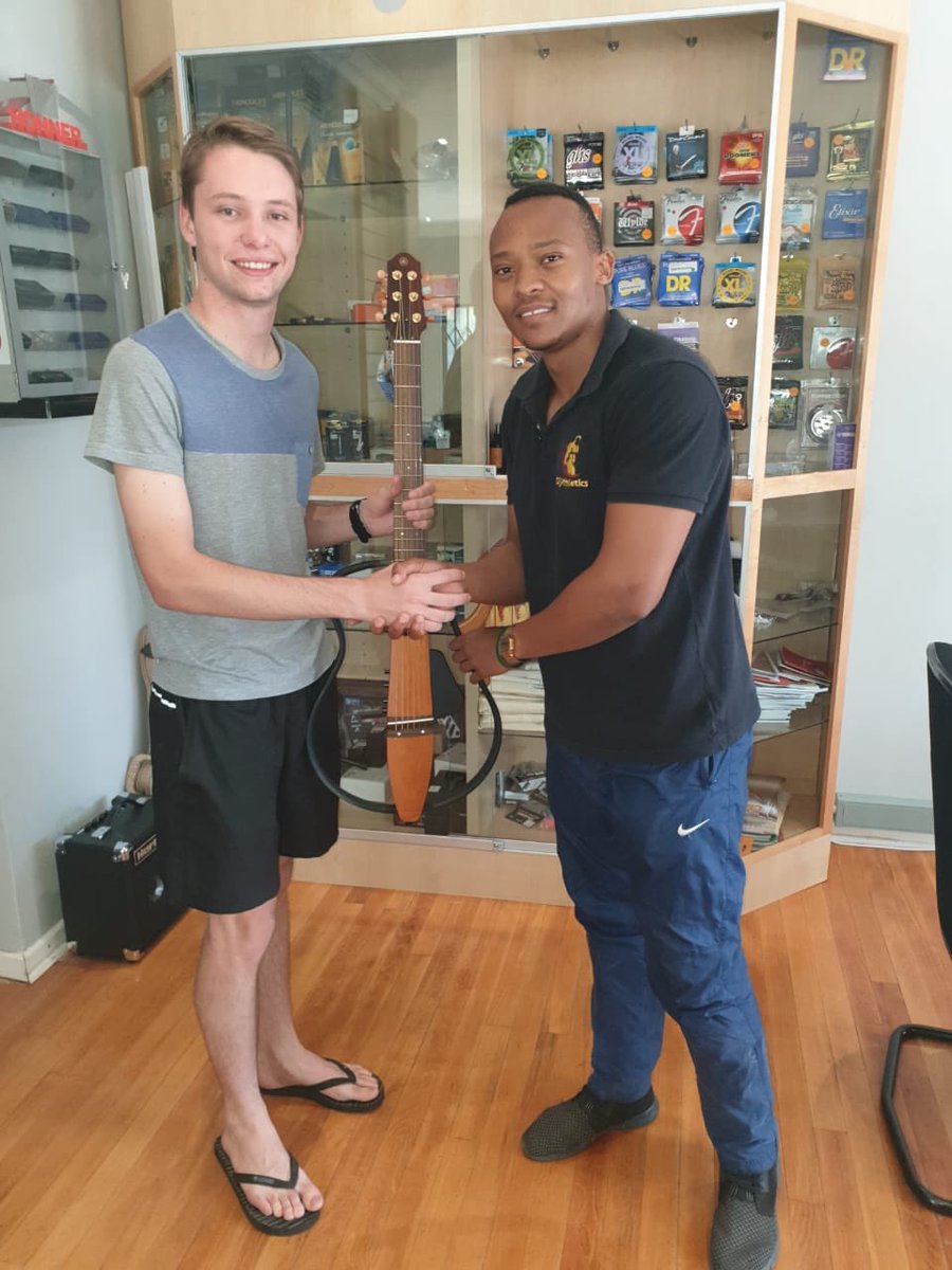 ArrowMusicZA's tweet photo. Congratulations  to Mr Diekie Laas on the purchase of your Yamaha Silence Guitar 😁

We hope you enjoy it ‼️

We at Arrow Music, value good customer service and that’s exactly what we offer!
#Instruments #Guitar #Yamaha #silenceguitar 

📍 17 Louw Wepener, Dan Pienaar Drive, BFN https://t.co/svKA60nsjx
