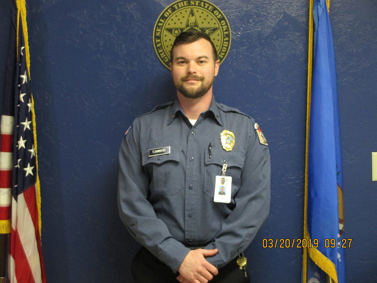 OklaDOC's tweet photo. Congrats to JEHCC's newest sergeants – Phillip Sanders, Jose Pantoja (a self-defense instructor and Correctional Emergency Response Team member), &amp; Clint Crawford (also a CERT member). These men do a great job helping the minimum-security prison look after its inmates each day. https://t.co/TrCrxqU2vk